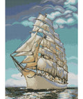 Sail SB335 - Cross Stitch Kit by Luca-s