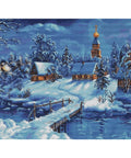 RARE find: Winter Landscape SB447 - Cross Stitch Kit by Luca-s