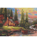 RARE find: Mountain Landscape SB451 - Cross Stitch Kit by Luca-s