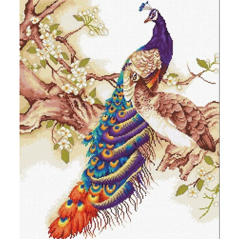 RARE find: Peacocks SB459 - Cross Stitch Kit by Luca-s