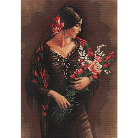 RARE find: Spaniard SB473 - Cross Stitch Kit by Luca-s