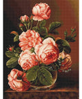 RARE find: Vase of roses SB488 - Cross Stitch Kit by Luca-s