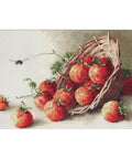 RARE find: Basket of strawberries SB497 - Cross Stitch Kit by Luca-s