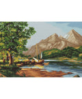 Mountain lake SB502 - Cross Stitch Kit by Luca-s
