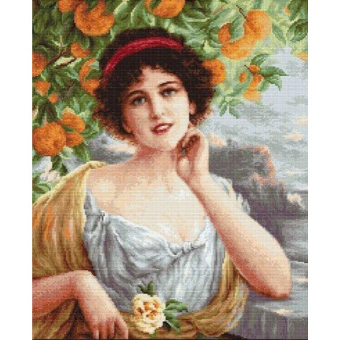 Beauty Under the Orange Tree SB546 - Cross Stitch Kit - Hobby.lt