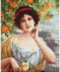 Beauty Under the Orange Tree SB546 - Cross Stitch Kit