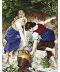 At the Fountain SB564 - Cross Stitch Kit - Hobby.lt