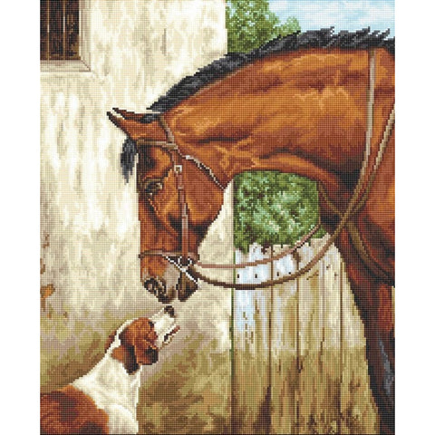 Hunter and Foxhound SB580 - Cross Stitch Kit