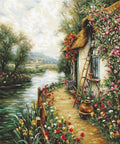 Along the River SB581 - Cross Stitch Kit - Hobby.lt