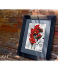 Luca-S Poppies Counted Cross Stitch Kit