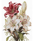 Luca-S The Scent of Lilies Cross Stitch Kit SB7054