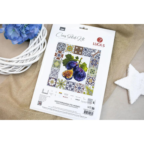 Luca-S Mediterranean Figs Cross Stitch Kit SB7057