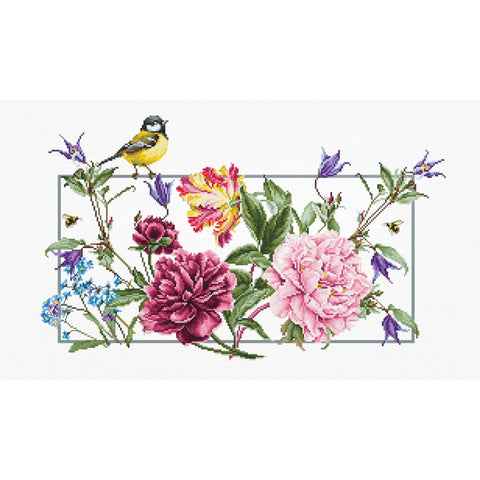Spring Flowers SBA2359 - Cross Stitch Kit