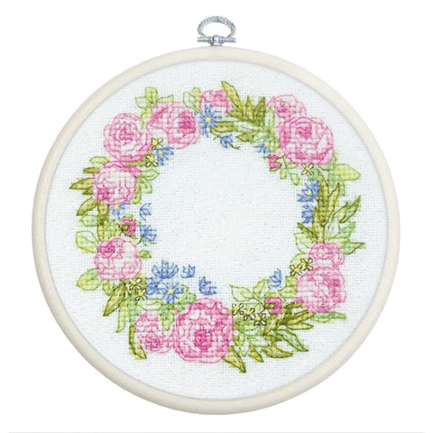 Luca-S Summer Wreath Cross Stitch Kit SBC112