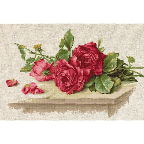 Red Roses SBL22411 - Cross Stitch Kit by Luca-s