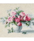 Etude with Roses SBL2280 - Cross Stitch Kit by Luca-s