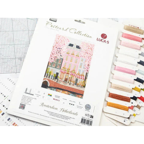 Luca-S Amsterdam Cross Stitch Kit SBPK01