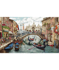 Luca-S Venice Romantic Panorama Cross Stitch Kit