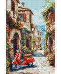 Luca-S Italian Floral Scent Cross Stitch Kit SBU5095