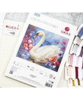 Luca-S Swan Nature Cross Stitch Kit SBU5110