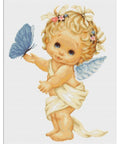 Angel and Butterfly SG368 - Cross Stitch Kit by Luca-s