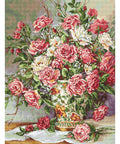 Luca-S Posies for the Princess Counted Cross Stitch Kit 23x30cm