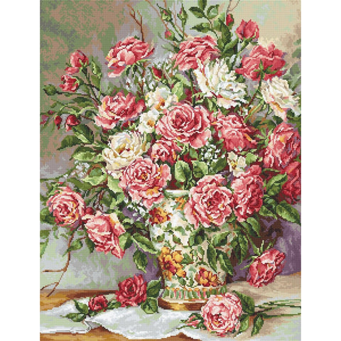 Luca-S Posies for the Princess Cross Stitch Kit