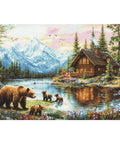 Luca-S Bear Cubs Adventure Cross Stitch Kit SG726
