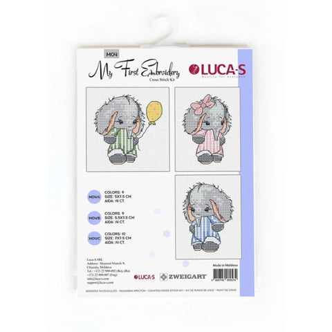 Luca-S Beginner Embroidery Kit for Kids