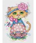 Cross Stitch Kit Kitten at the Walk SM-173
