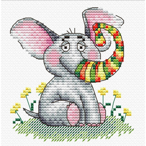 Cross Stitch Kit Elephant SM-178