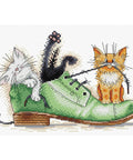 Cross Stitch Kit Kittens SM-185