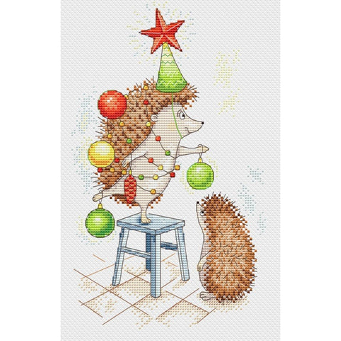 Cross Stitch Kit Before the Celebration SM-186