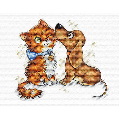 Cross Stitch Kit Best Friends SM-191