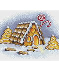 Cross Stitch Kit Gingerbread House SM-192