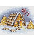 Cross Stitch Kit Gingerbread House SM-192