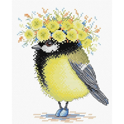 Cross Stitch Kit Sunny Bird SM-203
