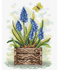 Cross Stitch Kit Sapphire Flower SM-206