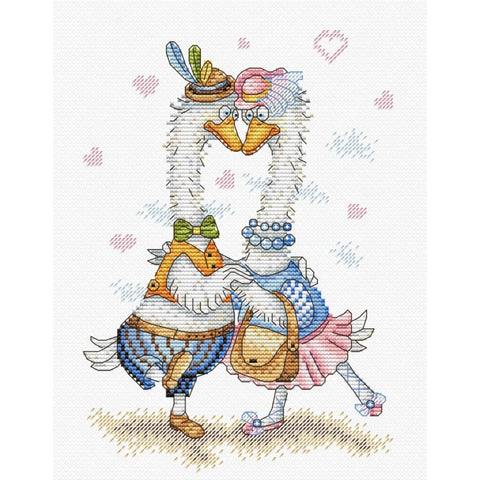 Cross Stitch Kit 2 Ducks SM-207
