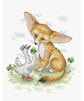 Cross Stitch Kit Lovely Friend SM-208
