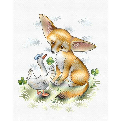 Cross Stitch Kit Lovely Friend SM-208