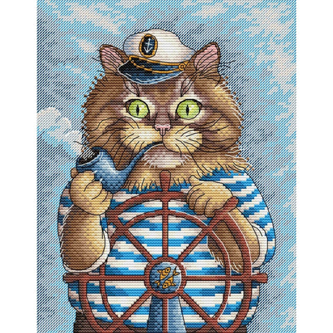 Cross Stitch Kit Kitten SM-214
