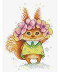 Cross Stitch Kit Ginger Friend SM-224