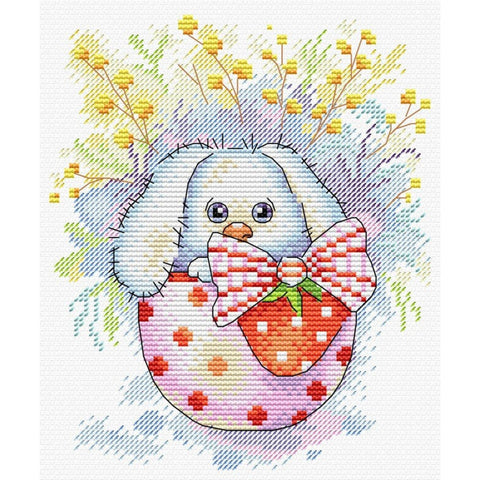 Cross Stitch Kit Easter Rabbit SM-225