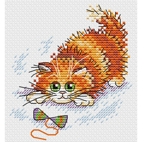 Cross Stitch Kit Adventurous Ginger SM-227