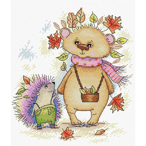 Cross Stitch Kit Autumn Spines SM-231