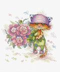 Cross Stitch Kit Peonies Mood SM-234