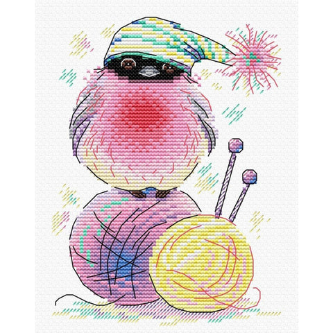 Cross Stitch Kit Bird SM-282