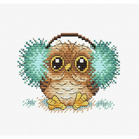 Cross Stitch Kit Fluffy Happiness SM-288
