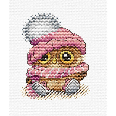 Cross Stitch Kit Owl SM-289